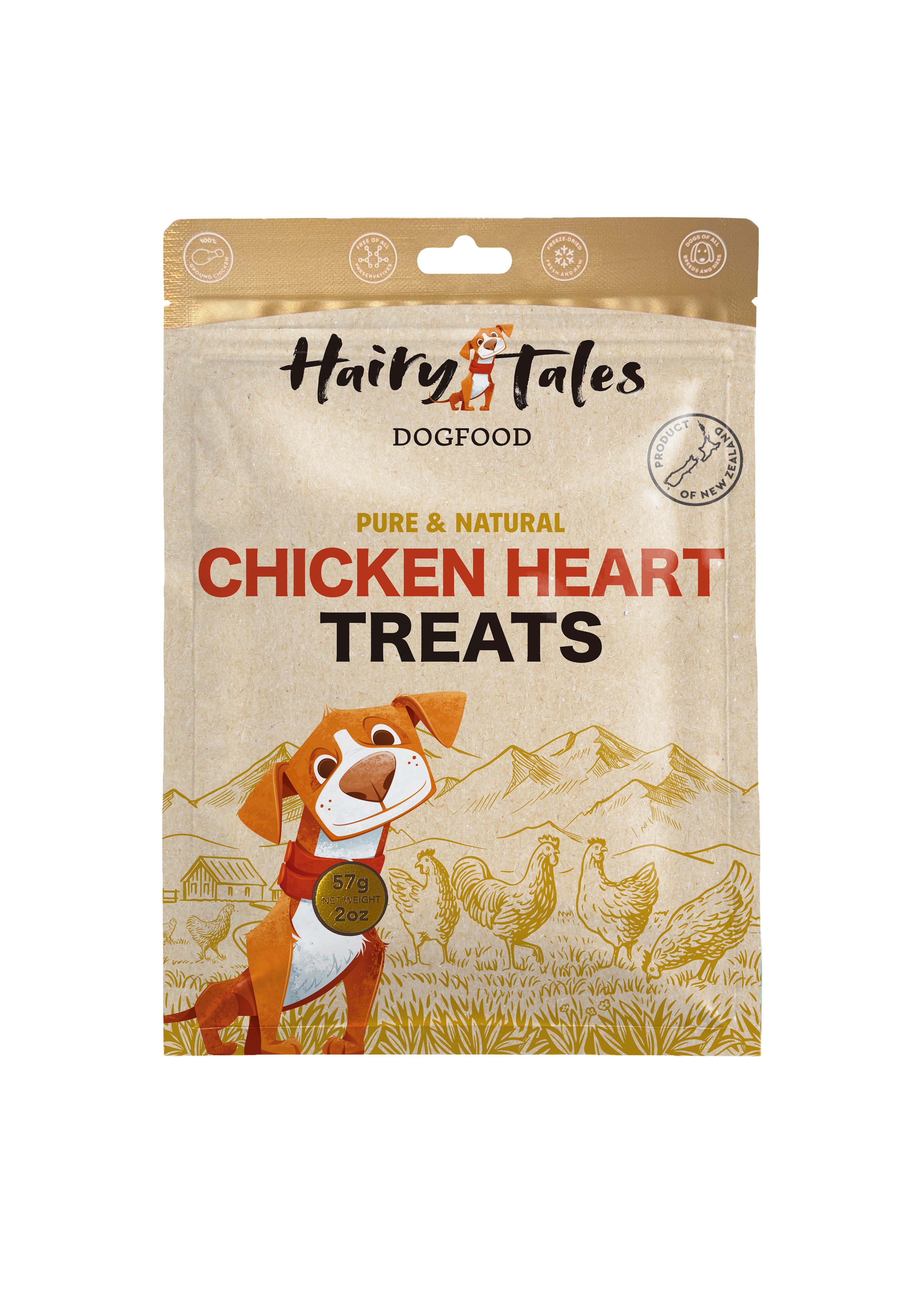 Freeze-Dried Chicken Heart