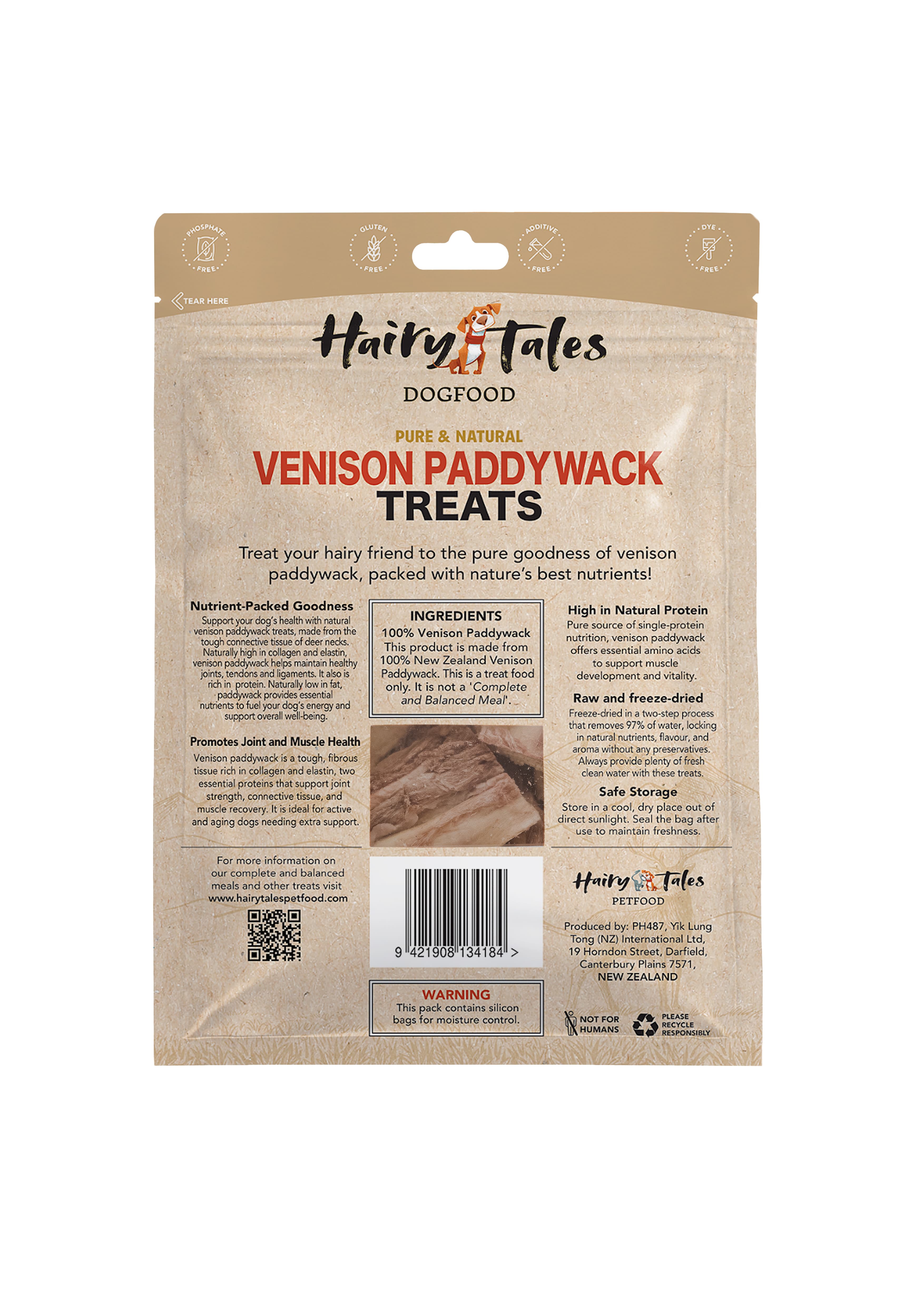 Freeze-Dried Venison Paddywack